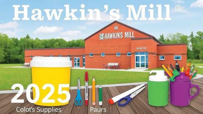 Lista de Suprimentos Escolares da Escola Hawkins Mill para 2025-2025