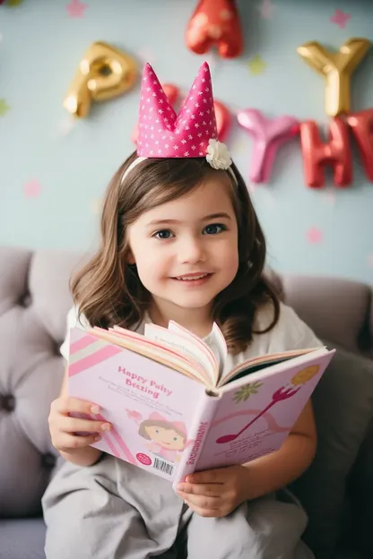 Livro de Amor e Amizade da Menina do Aniversário