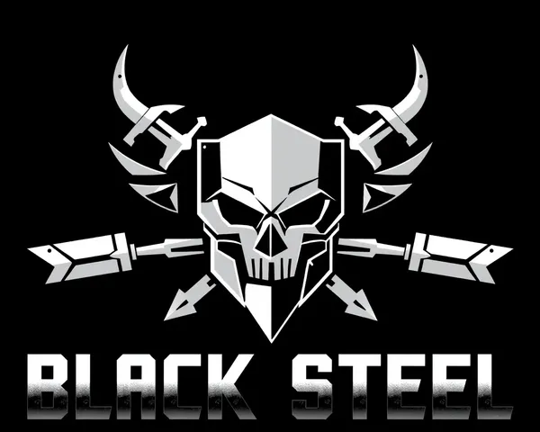 Logo PNG da Elite Black Steel Descoberto