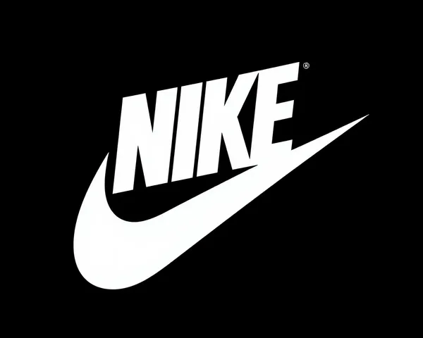 Logotipo branco da Nike PNG, Exemplo de Design