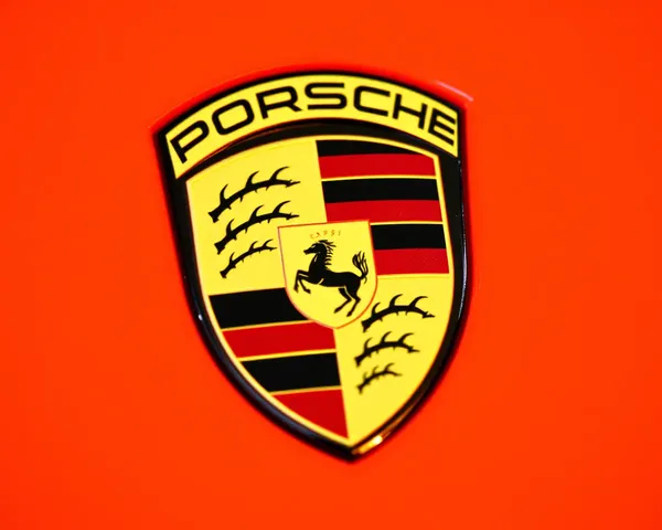 Logotipo da Porsche PNG de Design para Identidade de Marca