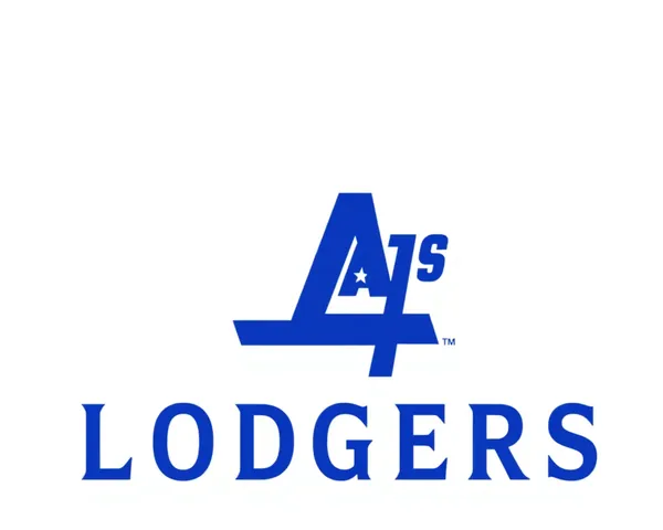 Logotipo da equipe de beisebol Los Angeles Dodgers em formato PNG necessário