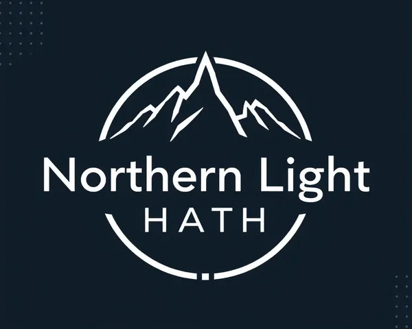 Logotipo de Saúde da Luz do Norte Imagem Vettorial PNG