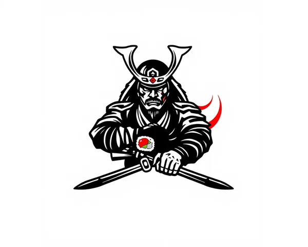 Logotipo de Sushi Samurai PNG Arquivo Descoberto