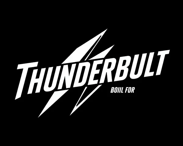 Logotipo de Thunderbolt 5 arquivo de imagem PNG recuperado com sucesso