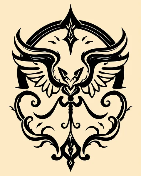 Logotipo de Virtude Tatuagem: Um Símbolo de Valores Morales