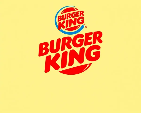 Logotipo do Rei do Hamburger PNG Encontrado