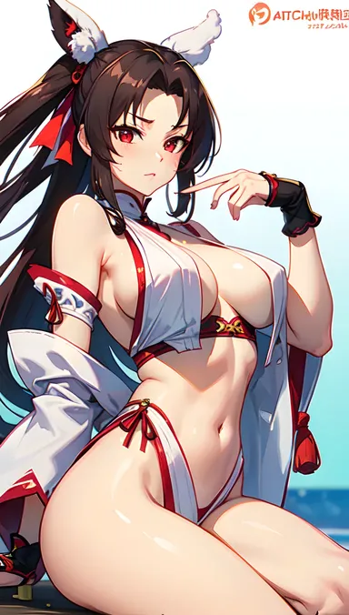 Mai Shiranui R34: Texto igual se repete