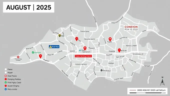 Mapa do Show ASD para Agosto 2025