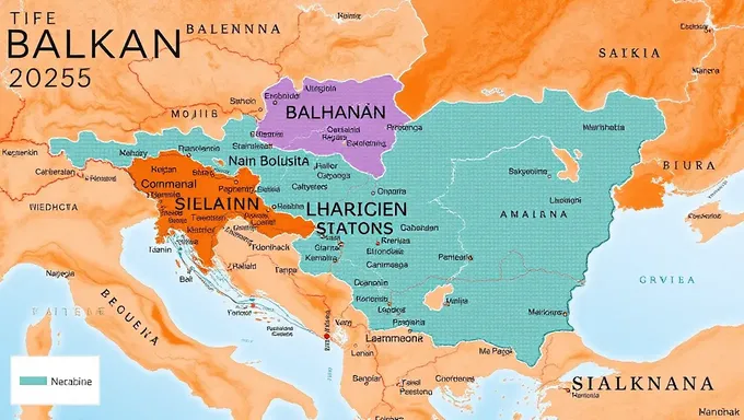 Mapa dos Balcãs 2025: Um Estudo sobre Mudanças de Fronteira