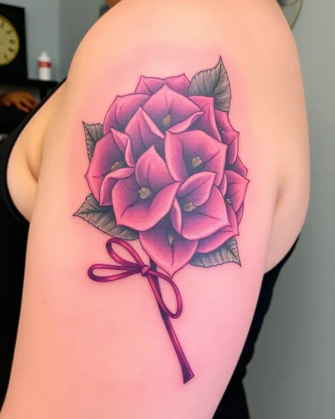 Meaning of Hydrangea Tattoo in Different Cultural Contexts