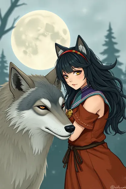 Menina Lobo com Você