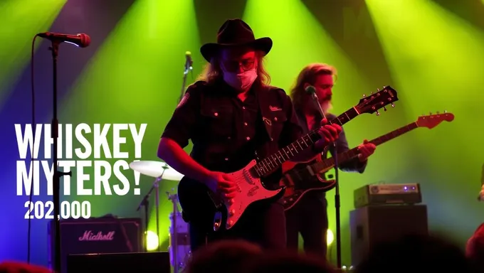 Mercadoria do Tour do Whiskey Myers de 2025 Disponível Agora