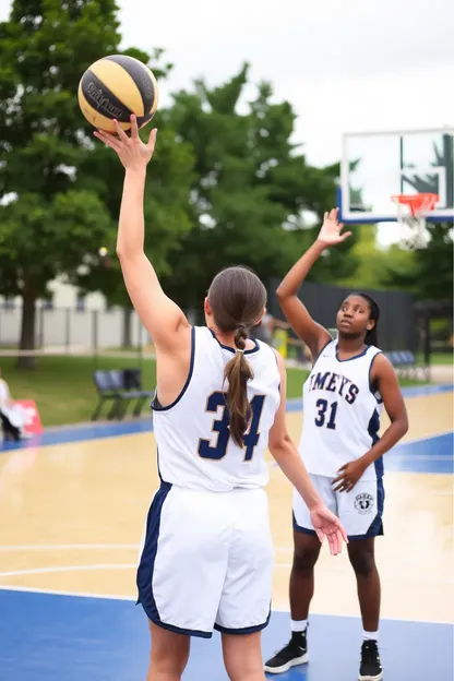 Metrowest Basketball Girls: Teamwork and Dedication Shown - Meninas de Basquete de Metrowest: Trabalho em Equipe e Dedicação Mostradas