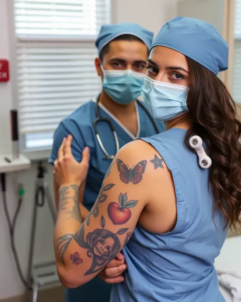 Médicas Pode Ter Tatuagens e Manter Imagem Profissional