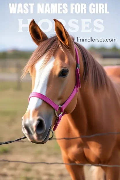 Nomes de Cavalos para Menina Bonita