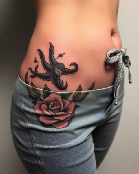 Níveis de Dor e Incômodo de Tatuagem de Abdominal