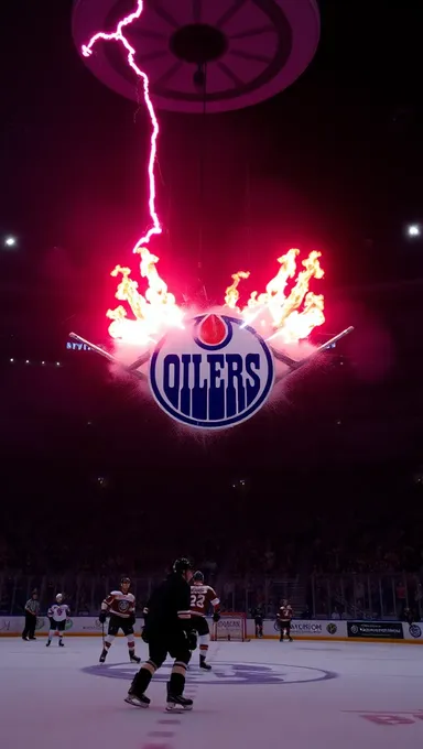 O Acidente de Flash de Boa do Jogador do Edmonton Oilers