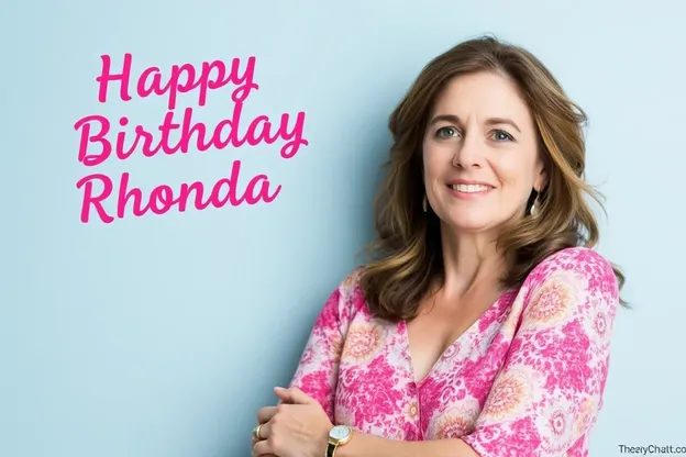 O Dia Especial de Rhonda com Imagens de Aniversário