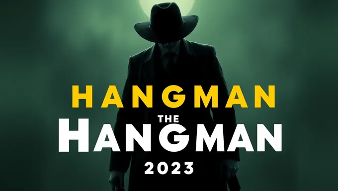 O Filme Hangman 2025: Data de Lançamento do Trailer Confirmada