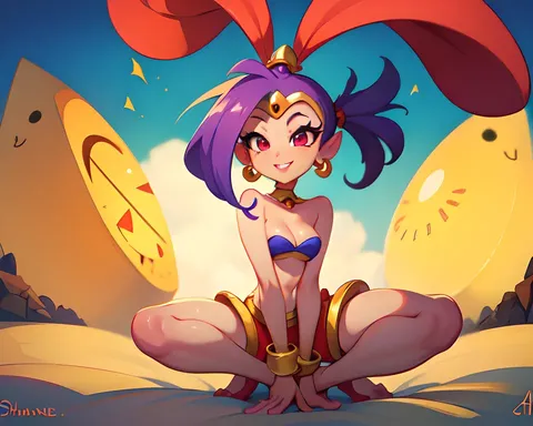 O Frenesi Rule 34 de Shantae Atravessa Ela