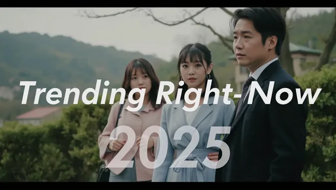 O Kdrama mais trendy agora em 2025 é agora