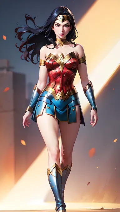 O Segredo do Amor de Wonder Woman por Hentai Exposto