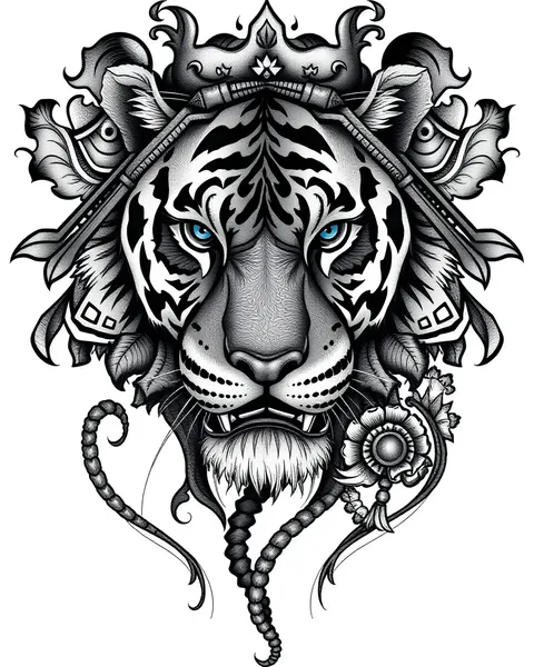 O Significado Mais Profundo por Trás de um Design de Tatuagem de Tigre