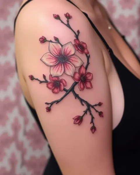 O Significado Profundo por Trás das Desenhos de Tatuagem de Sakura Blossom