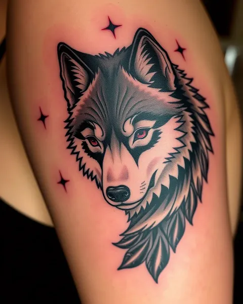 O Significado de Tatuagem de Lobo com Simbolismo: Uma Profunda Análise da Significância do Lobo