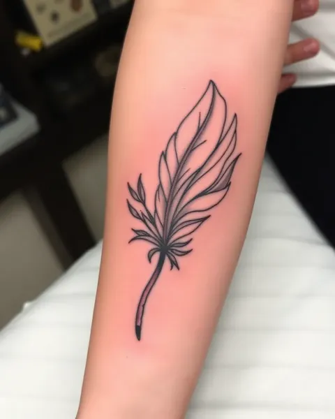 O Significado e Significado Espiritual da Tatuagem de Pluma