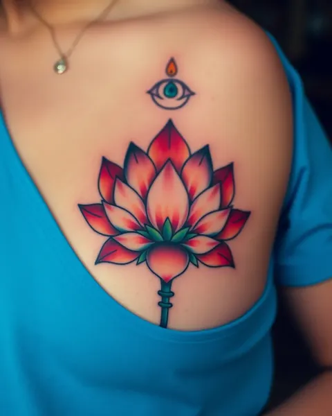 O Significado por Trás dos Desenhos de Flor de Lótus de Tatuagem