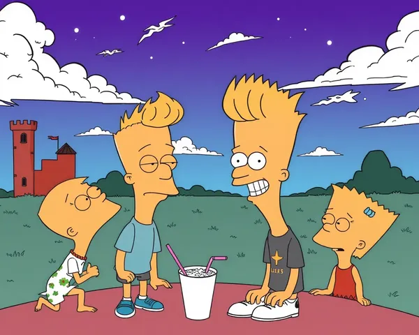 O arquivo de imagem PNG favorito de Beavis e Butthead reaparece novamente