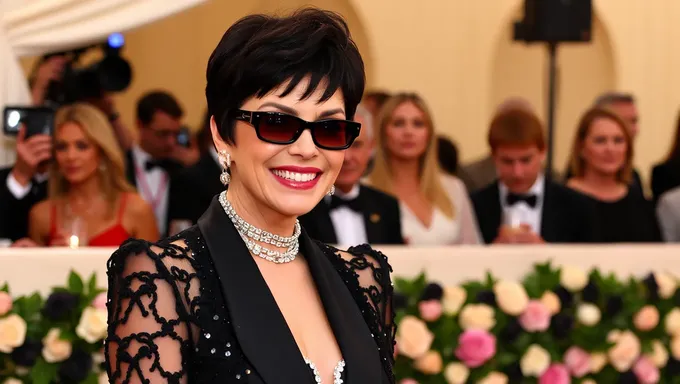 O fashion da Met Gala de Kris Jenner em 2025 é inesquecível