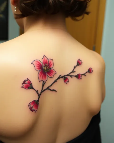 O significado de Sakura na arte de tatuagem