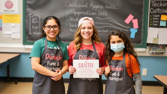 Ofertas e Promoções de Apreciação ao Professor da Dunkin em 2025