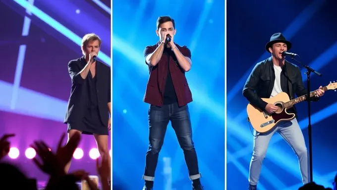 Os 20 melhores concorrentes competem no American Idol de 2025