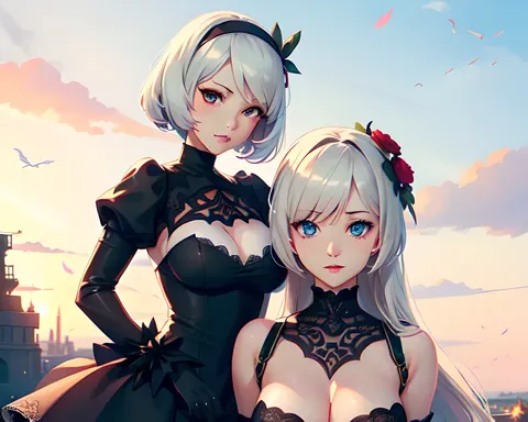 Os Personagens de Nier Automata em Rule 34 Têm Profundidade Emocional