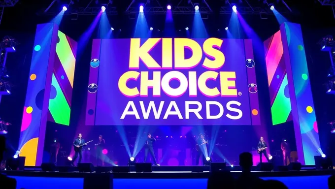 Palco do Prêmio Kids Choice 2025 é revelado