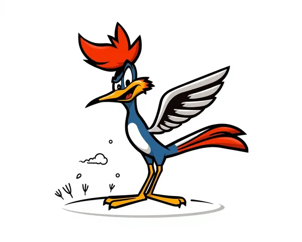 Paleta de Cores do Icon de Road Runner em Png