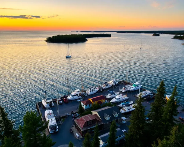 Pano de Fundo de Michigan PNG: Visualizações Cênicas de Michigan em PNG