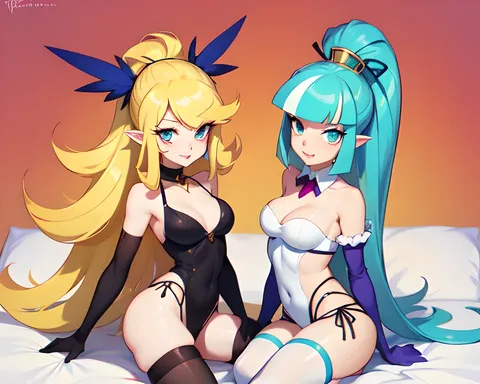 Panty e Stocking regra 34 normas sociais incomuns