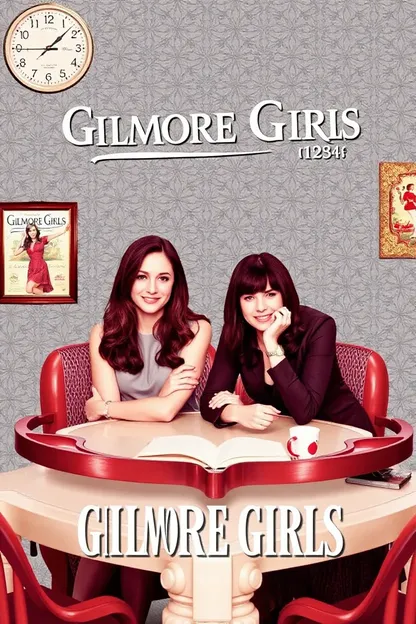 Papel de Parede de Gilmore Girls com Fundo de Livraria