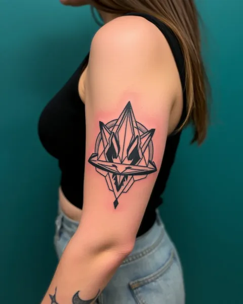 Patrons Geométricos de Inspiração em Design de Tatuagem