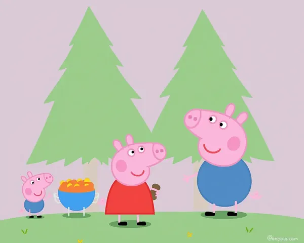 Peppa Pig Gráficos de Rede Portátil