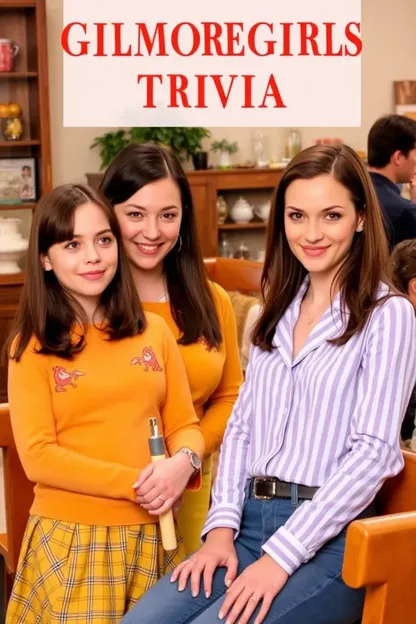 Perguntas e Respostas de Trivia sobre Gilmore Girls para Diversão