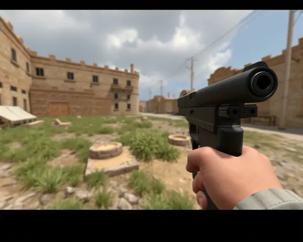 Ponto de Vista de Pistola PNG Arquivo de Imagem