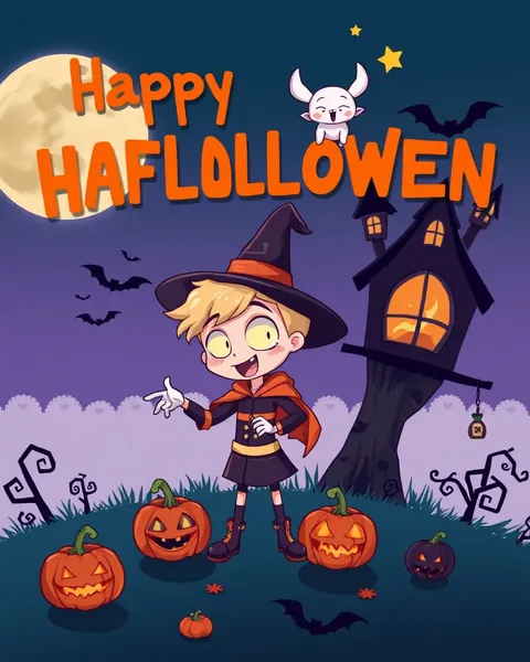 Portfólio de Imagem de Halloween Cartoon