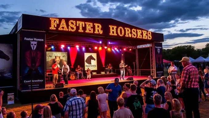 Programação do Faster Horses 2025: Cavaleiros de Alta Velocidade Dominam