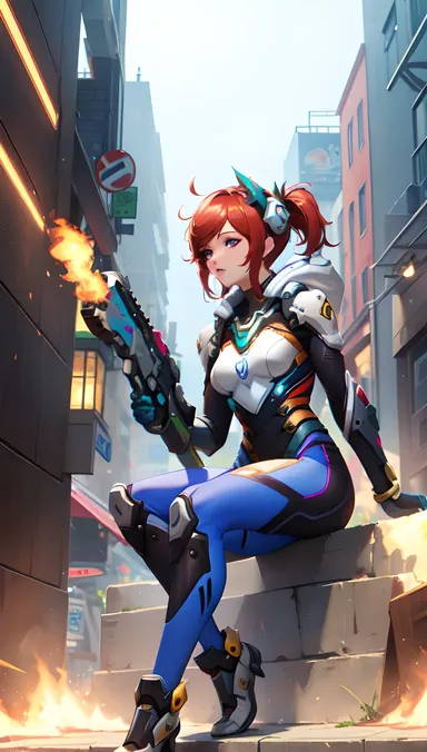 Projetos de Design de Cosplay Hentai de Overwatch de Juno